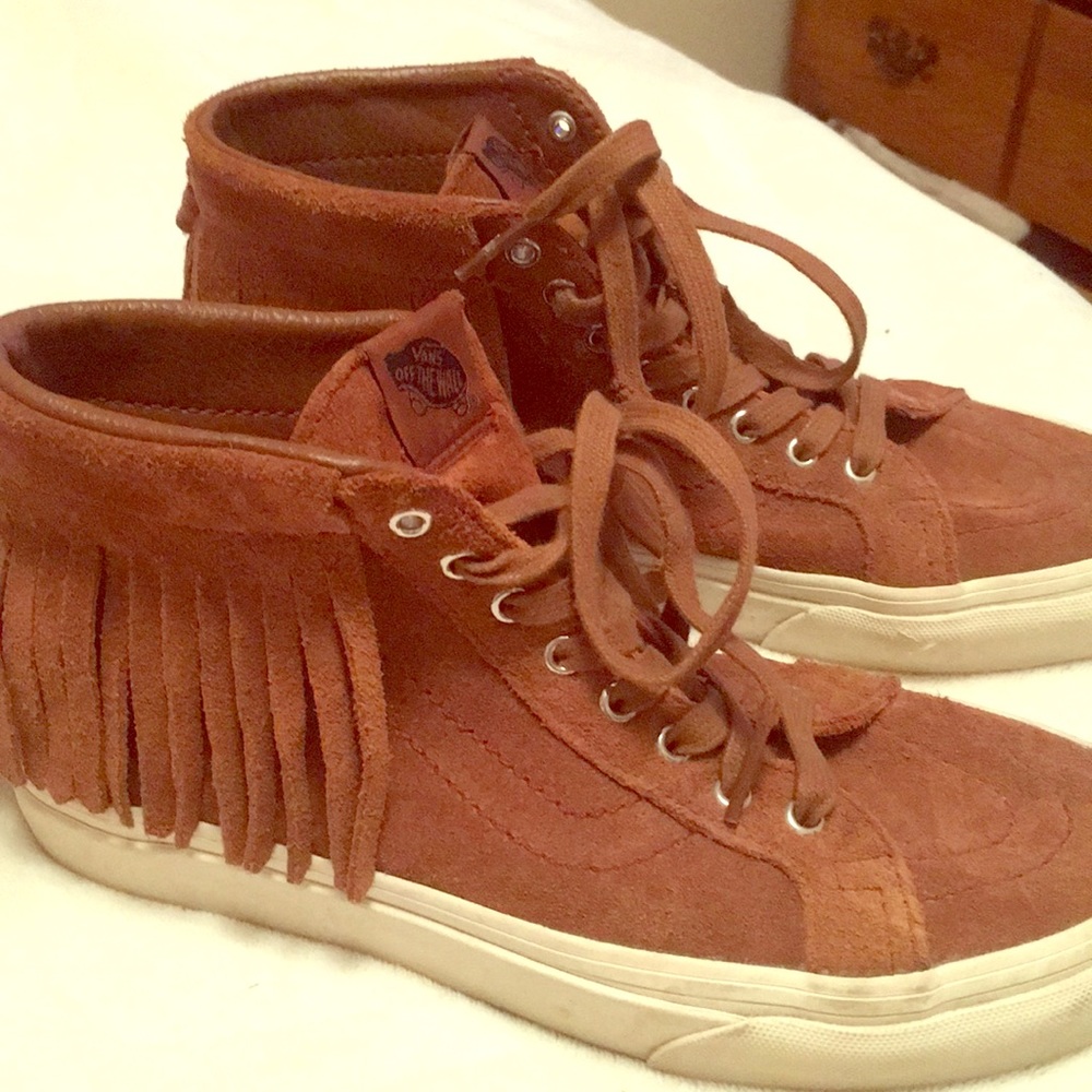 Vans Tan Suede Sk8-High Moc